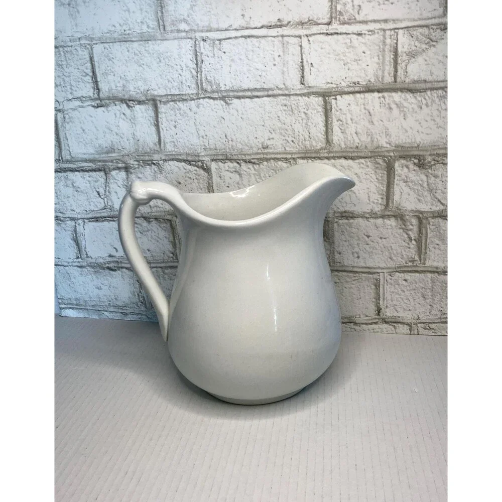Royal Ironstone China Warranted Pitcher